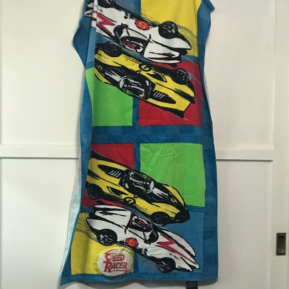 ✔️Vintage Speed Racer Towel 🏎 - Picture 1 of 5